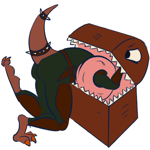 careless explorer discovers a mimic
